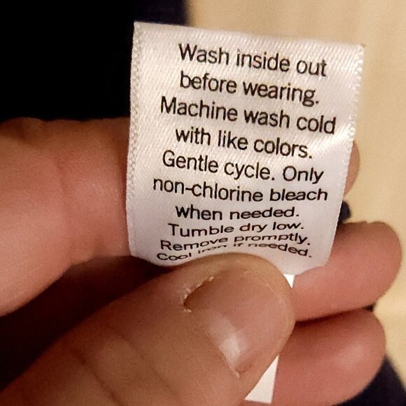 LC Lauren Conrad New Navy Blue Soft Ribbed Top XXL - Picture 8 of 8